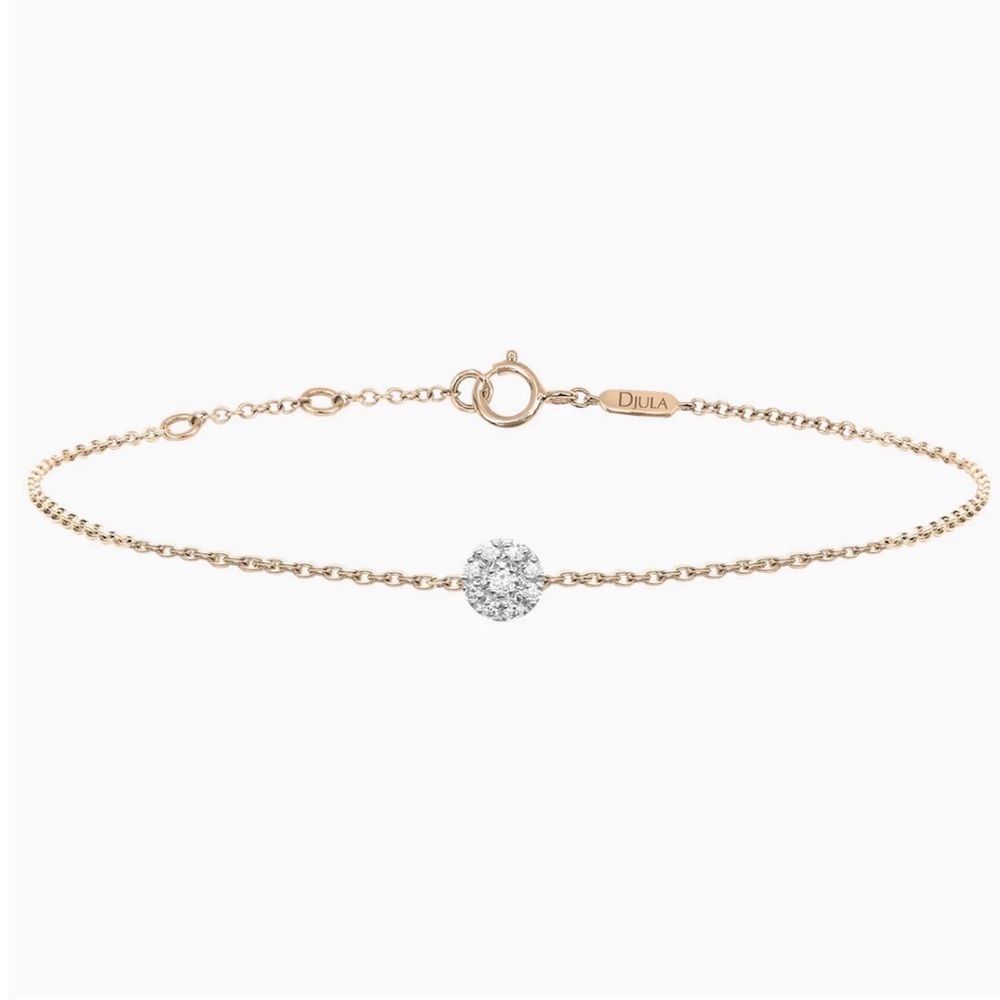 DJULA MAGIC TOUCH TARGET BRACELET in Yellow gold